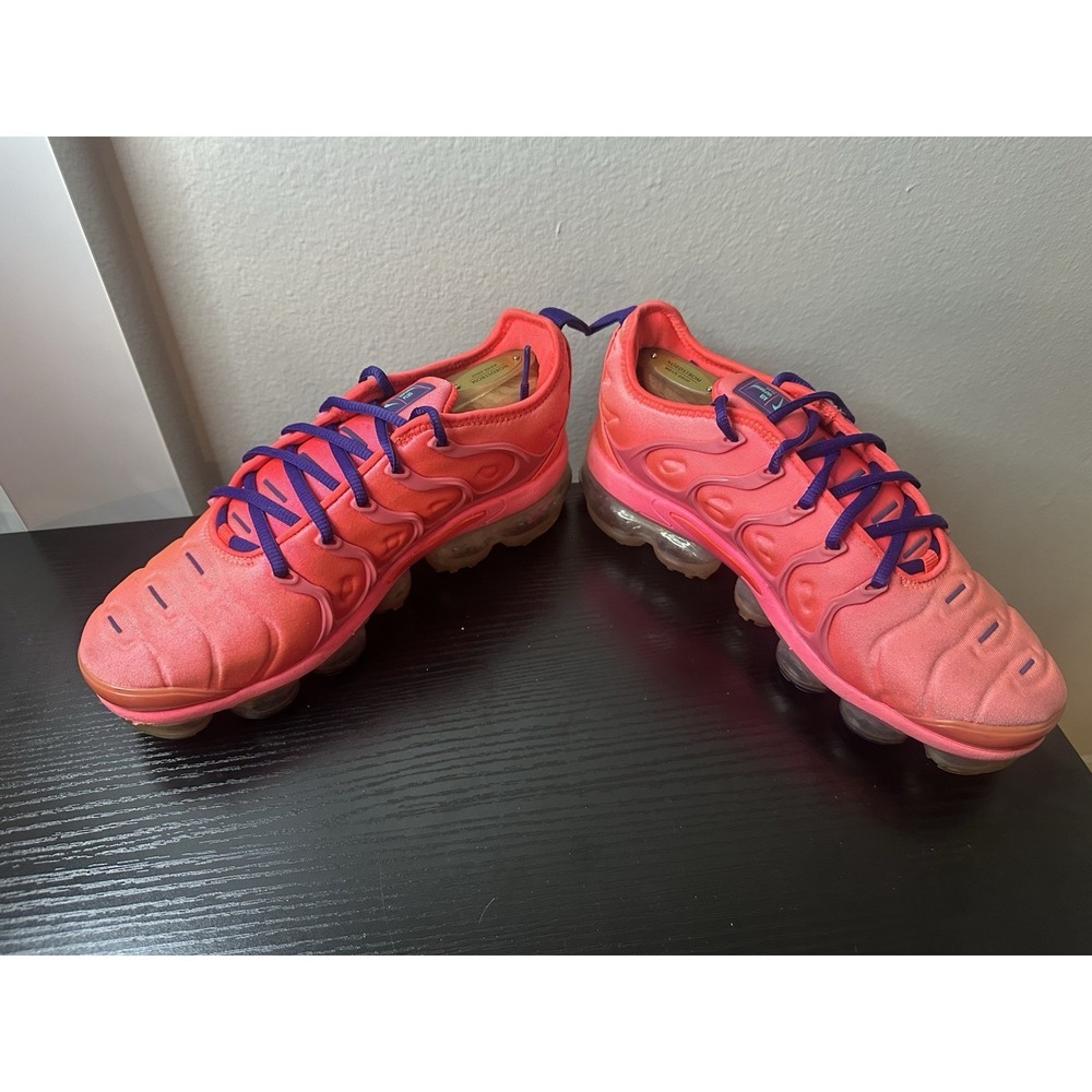 Nike Air VaporMax Plus Pink Purple Low Athletic Running Shoes Sneaker Women 8.5 - Picture 4 of 8